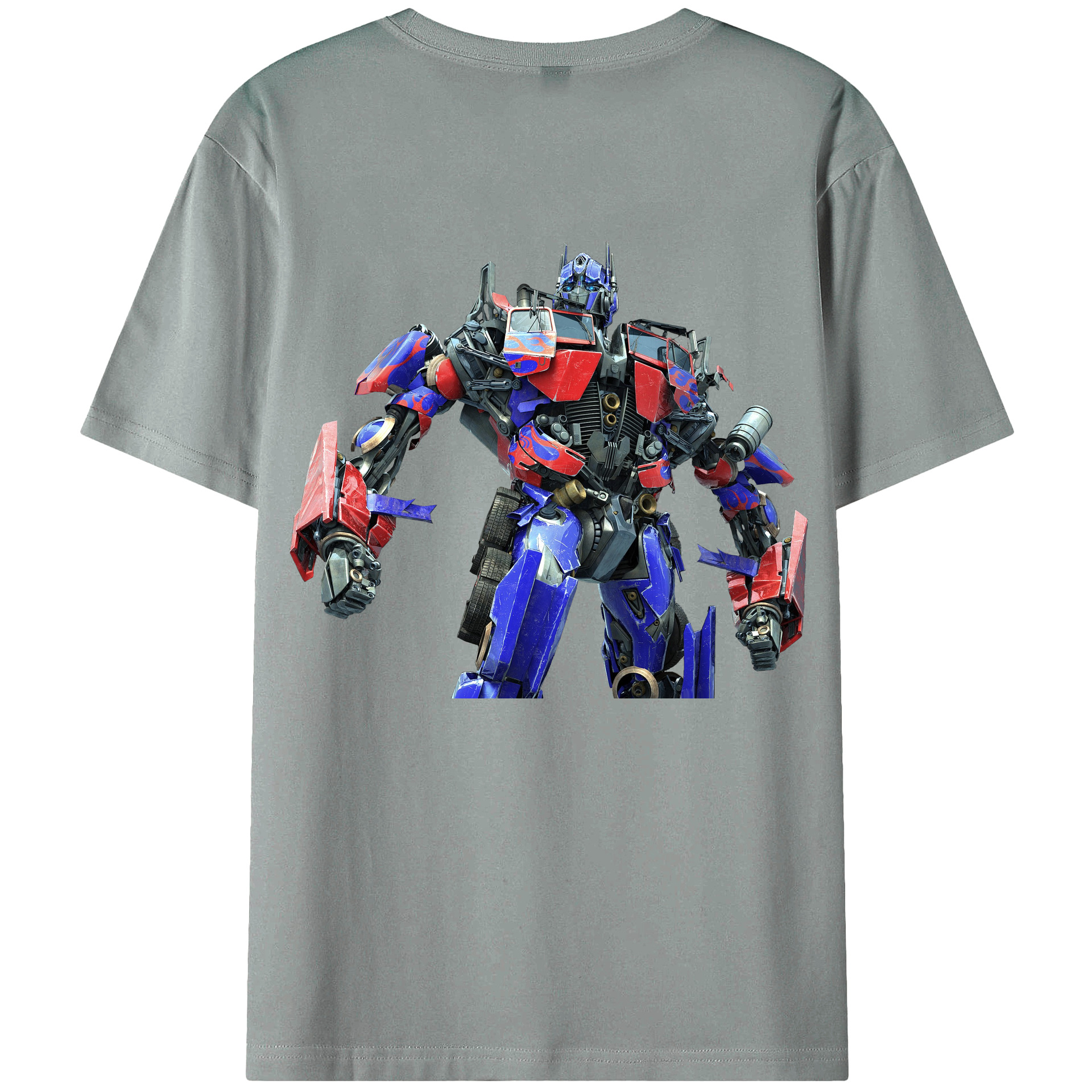 （画像用）  綿100％ メンズ半袖Tシャツ（バックプリント） 通気性